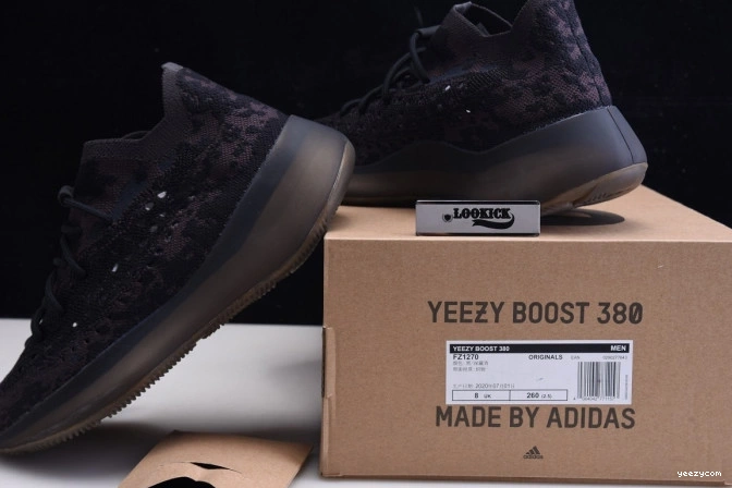 380 Adidas Onyx Yeezy FZ1270 Boost 0808